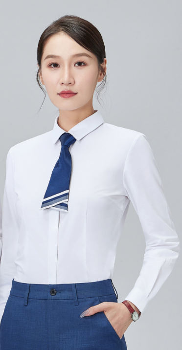 女长衬衣 皓月白 37